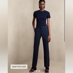 Banana Republic Logan Bootcut-Straight Pant